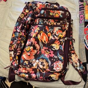 Vera Bradley Multicolor Floral Backpack